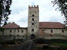 Na zámku v Brtnici se zítila ást stechy, zámek i park je do odvolání uzaven.