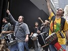 Protesty na Wall Street proti nízké solidarit bohatých s chudými