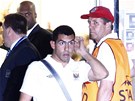NESLAVNÝ ODCHOD. Carlos Tévez odchází z mnichovského stadionu s divokým výrazem