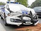 Dopravní nehoda stráník z Lázní Bohdane a audi 20. záí 2011