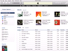 iTunes - výbr alba ke staení