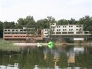 Vizualizace hotelu Port u Máchova jezera po pestavb