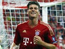 UFFFF. Mario Gomez z Bayernu Mnichov si oddychl, velkou anci promnil.