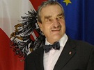 Karel Schwarzenberg na oficiální návtv Vídn.