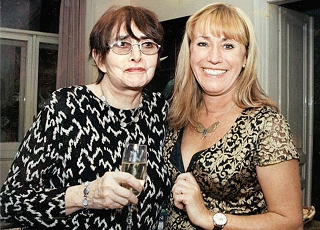 Dagmar Bláhová s re�isérkou V�rou Chytilovou