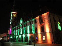 V Olomouci se až do soboty koná Festival světla a videomappingu.