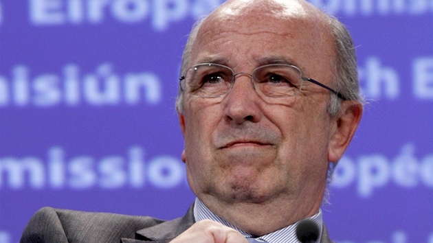 Eurokomisa pro hospodáskou sout Joaquín Almunia.