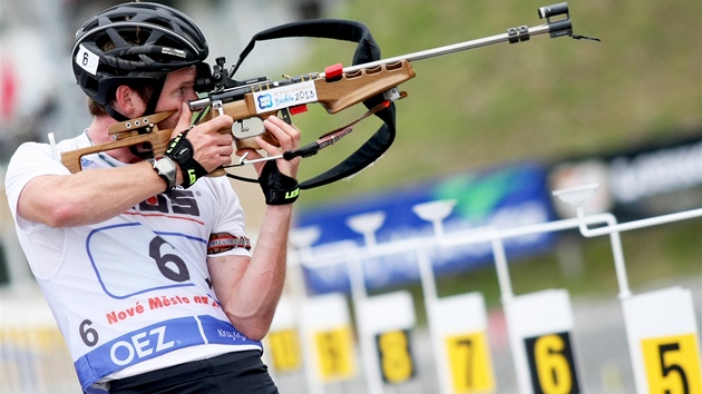 FINI�MAN. Michal �lesingr ztrátu �eské smí�ené �tafety na posledním úseku