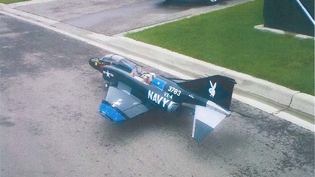 Tímto modelem letounu F-4 Phantom chtl mu zejm útoit na Pentagon