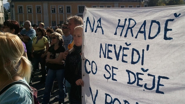 Sobotní demonstrace v severoeském Varnsdorfu (24.9. 2011)