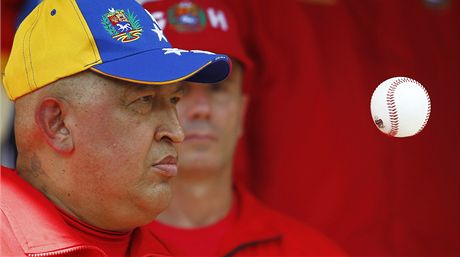 Venezuelský prezident Hugo Chávez (30. záí 2011)