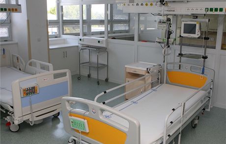 Jedny z prostor opraven Dtsk kliniky olomouck fakultn nemocnice.