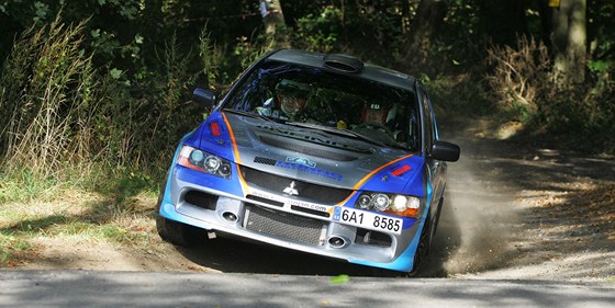 Nejrychlejší posádkou 8. ročníku Rallye Světlá byla dvojice Tomáš Kabát - Jiří