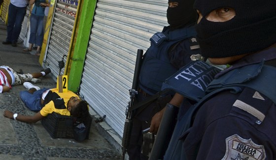 Ve stedoamerickém Mexiku umírají denn lidé kvli boji drogových gang (íjen