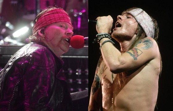Zpěvák Guns N' Roses Axl Rose přibral a je pořádný cvalík - iDNES.cz