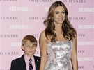 Elizabeth Hurley se synem Damianem