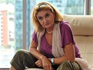 Eva Holubová pi natáení filmu Líbá jako ábel (2012) 