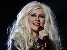 Christina Aguilera na vzpomínkovém koncert Michael Forever