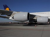 Airbus A380 v Praze