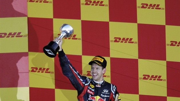 Mistr světa Sebastian Vettel ze stáje Red Bull.