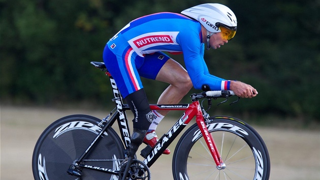 Handicapovaný cyklista Ji�í Je�ek