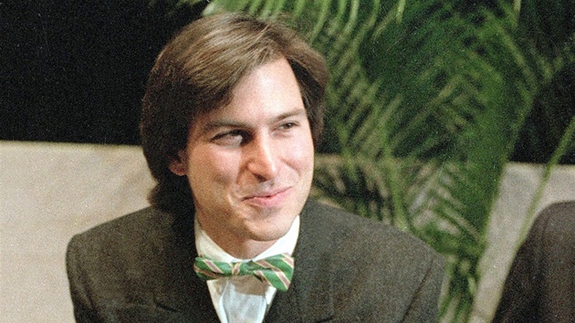 Steve Jobs na snímku z ledna 1984