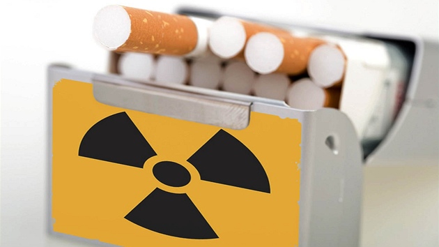 Cigarety obsahují krom jiných nebezpených látek i radioaktivní polonium-210