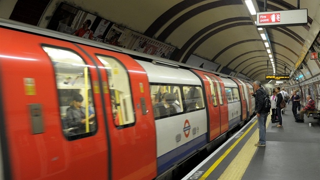 Londýnské metro.