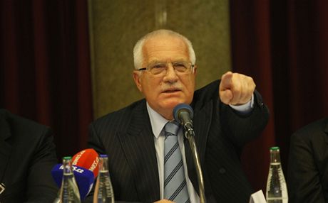 Václav Klaus: Evropská unie se musí zmnit, jinak její ekonomika skoní na periferii.