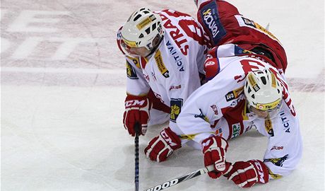 U DNA. Play-off se hokejistm Slavie znovu vzdálilo.