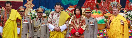 Svatba bhtnskho krle Jigme Khesar Namgyel Wanghunga s Jetsun Pemou (13....