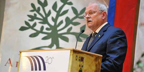 Slovenský prezident Ivan Gaparovi