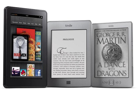 Nová rodina Amazon Kindle