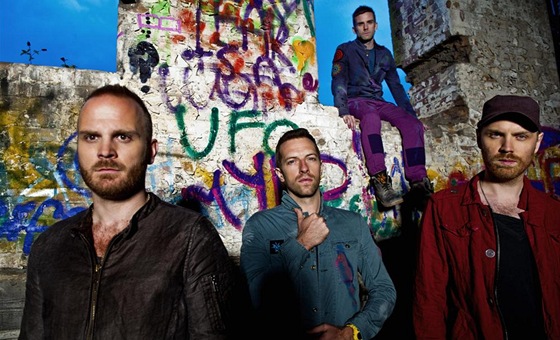 Coldplay na fotografiích k albu Mylo Xyloto