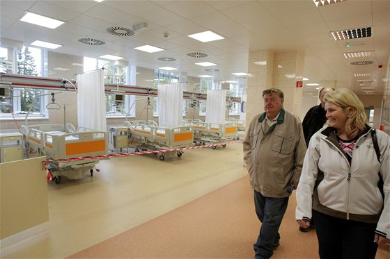 Jižní křídlo pavilonu chirurgie táborské nemocnice prošlo rekonstrukcí za 70