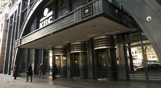 Sídlo belgické banky KBC v Bruselu