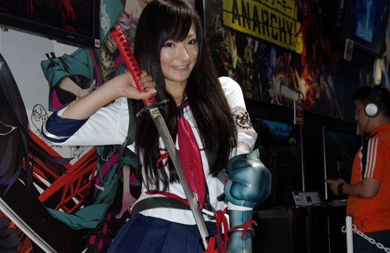 Hostesky na Tokyo Game Show 2011