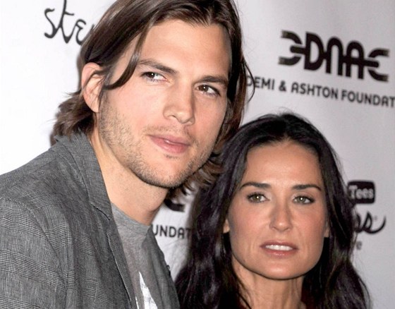 Ashton Kutcher a Demi Moore