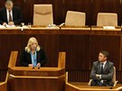 Slovenská vláda rokuje o navýení záchranného evropského fondu (11. íjna 2011)