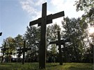 Na odpočívadle u jihlavského Pávova leží dálniční hřbitov obětí dopravních