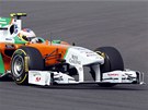 Paul di Resta ze stáje Sahara Force India Formula One v korejské kvalifikaci