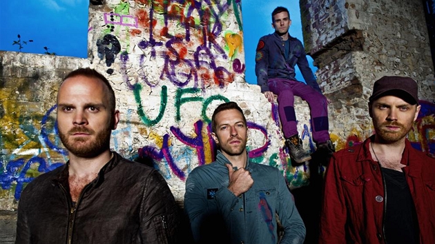 Coldplay na fotografiích k albu Mylo Xyloto