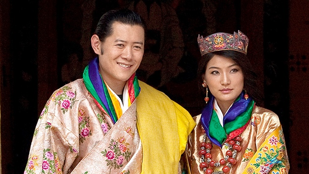 Svatba bhútánského krále Jigme Khesar Namgyel Wanghunga s Jetsun Pemou  (13....