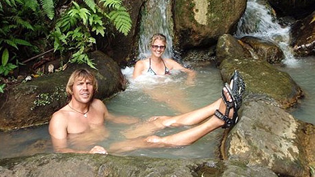 Stefan Ramin a Heike Dorschová na archivním snímku z Dominikánské republiky