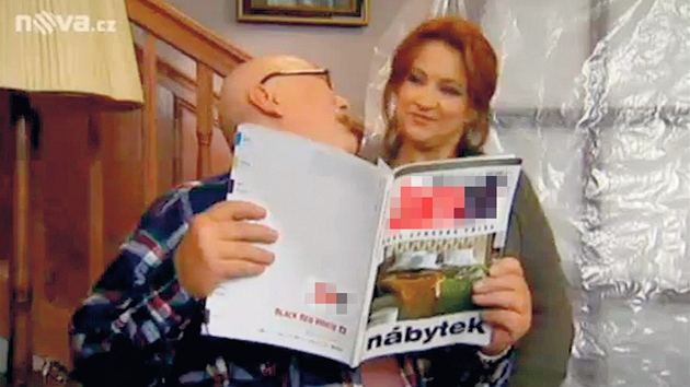 �To je nádhera,� �íká zálibn� Ota Jirák a p�ed kolegyní Zlatou Adamovskou si
