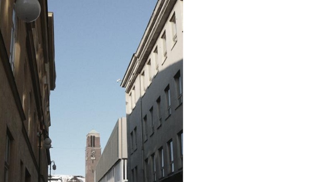 Vizualizace budovy nové knihovny v Jablonci nad Nisou na Horním námstí.