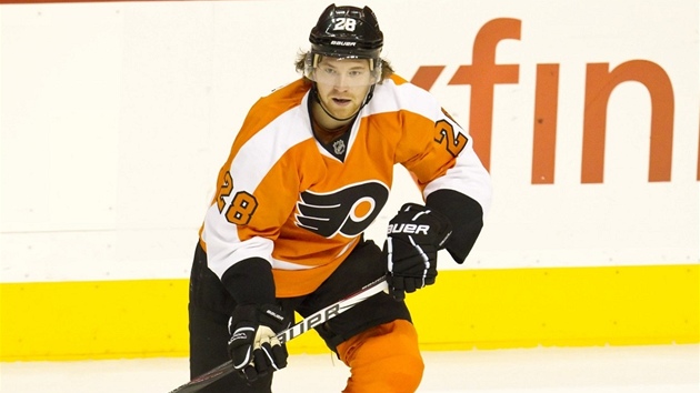 TALENT. Claude Giroux pat�í k nejv�t�ím nad�jím hokejové Philadelphie. 