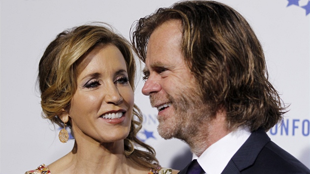 Felicity Huffmanová a její manel William H. Macy 