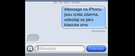 iMessage na iPhonu