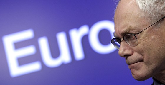 Evropský "prezident" Herman van Rompuy.